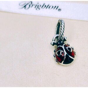 Brighton Silver-plated Ladybug Dangle Charm